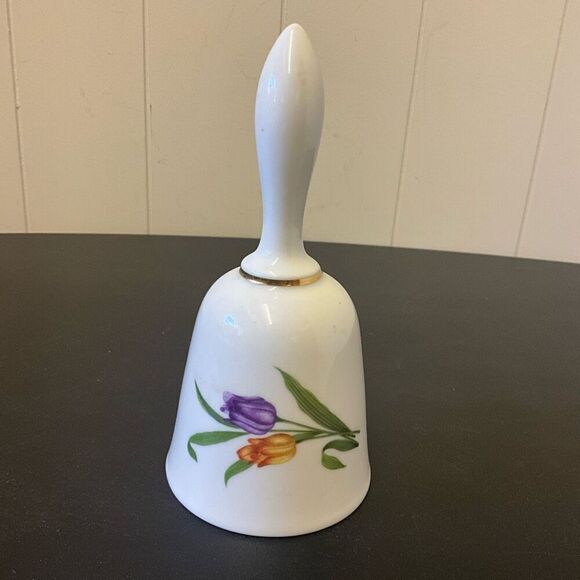 Vintage Bareuther Floral Bell Royal Porzellan Bavaria Germany - Picture 3 of 6